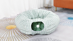 ซักด้วยเครื่องซักผ้าได้เตียงถ้ำที่อบอุ่นสำหรับ Comfort ฤดูหนาว