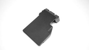 Cornerr For Ford Mustang S650 Dark Hose GT 2024 2025 Carbon Fiber Car Engine Fuse Battery Protection Cover Trim Car Accessories 7M5T2