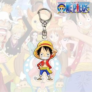 SHORAN Anime Acrylic cartoon one piece keychain bag hanging souvenir gift