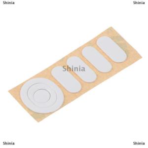 [COD] Shinia เมาส์สเก็ต1ชุดสำหรับ G304เมาส์ G305เมาส์สีขาวลื่นไหลขอบโค้ง