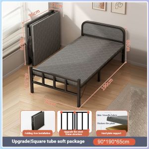 Ready Stock Foldable Single /Queen Bed Frame Katil Lipat Bujang Single Furniture Bedroom