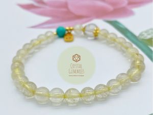 SG LOCAL - Certified Rutile Hair Quartz Bracelet 发晶手串