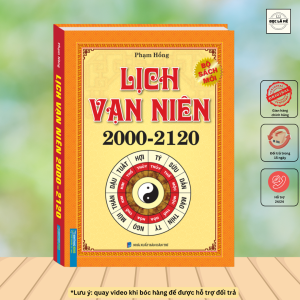 Sách - Lịch vạn niên 2000 - 2120 (bìa cứng)