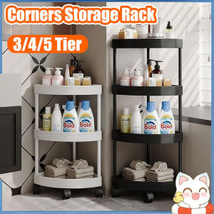 Tri-Corner Rack Bathroom Corner Triangular Corner Rack Floor Multi-Layer Finishing Rack Storage Rack