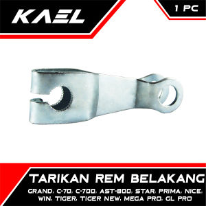Tarikan Rem Belakang Grand & Supra Lama-Fit & Star & Prima & Nice & Neotech & C 70 & C 700 & AST 800 & GL Pro & Mega Pro & Win & Tiger New