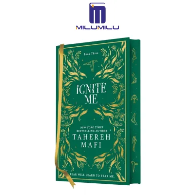 Ignite Me Book three Hardcover by Tahereh Mafi Original English books