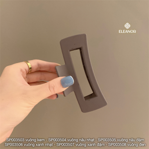 Kẹp tóc nữ Eleanor Accessories kẹp càng cua dạng bassic màu trơn phụ kiện tóc 3511