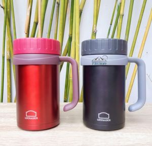 Ly giữ nhiệt Lock&Lock Basic Table Mug 500ml LHC9002 chất liệu thép không gỉ cao cấp có khả năng giữ nóng và lạnh lâu