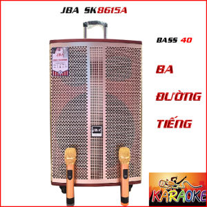 Siêu phẩm loa kéo karaoke Jba SK 8615A bass 40 âm thanh chất ngất đập rung sàn kèm 2 míc siêu sịn