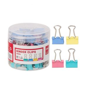 [HCM] Kẹp Bướm Sắc Màu 15mm 19mm 25mm 32mm 41mm 51mm Giữ Giấy Ghi Chú Đồ Dùng Văn Phòng -Randy