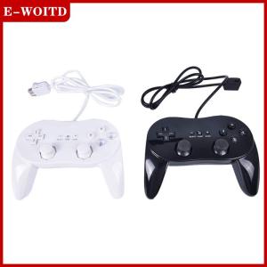 【E-WOITD】 ตัวควบคุมเกมแบบมีสายคลาสสิกใหม่จอยสติ๊กระยะไกลสำหรับ NS Wii second-generation