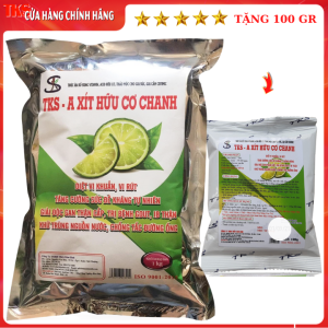 1Kg AXIT HỮU CƠ CHANH Tăng Sức Đề Kháng Giảm Tress Cho Vật Nuôi - Tặng thêm gói 100gr