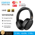 Edifier WH950NB Wireless Bluetooth Noise Cancelling Headphones Hi-Res Audio 4-Mic ENC Bluetooth V5.3 40mm Type-C Fast Charge Hybrid ANC Dual Device Connect. 