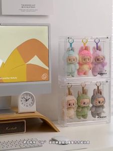 [SG]Pop Mart Labubu storage transparent doll hanging display dustproof doll and figurine storage rack