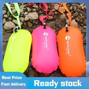 Sports🚴🏻♀️ 1PC PVC bơi phao an toàn không khí khô Tow Bag Float Inflatable tín hiệu trôi Túi