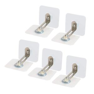 5Pcs Self-Adhesive Furniture Wall Anchors Furniture Straps Anti-tip Prevention Device for Protecting Baby Pet