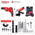 Mitsushi 28 Pcs. Angle Grinder And Electric Hand Drill Set 2 in 1 Professional Power Tools. 