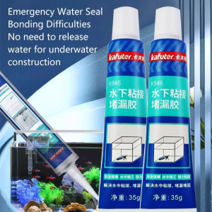 Water Tape Water Plugging Fish Tank Leak Repair Special Transparent Pool Underwater Bonding Waterproof Sealing Glass Glue 水下粘接密封胶
