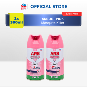 ARS Jet Pink Mosquito Killer 300mL - Bundles of  2