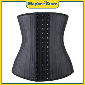 CORSET IG PRO Extremely Slim Tight Waist Trainer Slimming Corset Latex Waist Trimmer Body Shaper Corset body shaper original Corset 25 Steel Boned