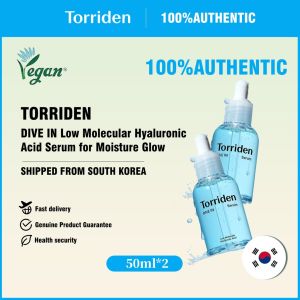 [Torriden] DIVE IN Serum เซรั่มกรดไฮยาลูโรนิกโมเลกุลต่ําสําหรับความชุ่มชื้นโกลว์ Moisutre ลึกด้านใน 50ml