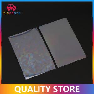 [Eleanor] 100pcs Lot Heart-shaped Foil Laser Top Loading TCG Card Sleeves YGO Board Game Photo Protector Trading Cards Shield Cover