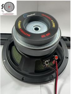 MUSICER MU-880 (Double Magnet)8 Inch 350 Watts Instrumental Subwoofer Speaker With Free Cover