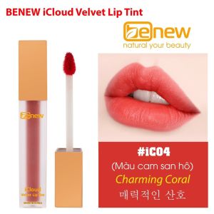 Son kem lì lâu trôi không khô môi Benew velvet icloud liptint