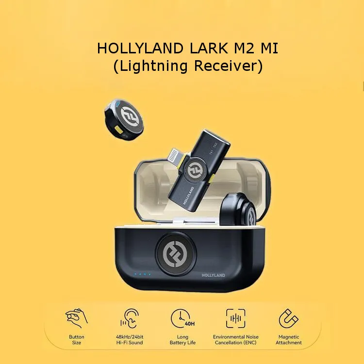 Hollyland LARK M2 Series Wireless Microphone ( M2 Combo / M2 Audio