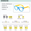 ❤️JDM Kids Computer Glasses Anti Radiation Block Blue Light Protect Child's Eyes Flexible Frame Replaceable Lenses for Boys Girls Computer Handphone Television Kacamata Spek/Cermin Mata Kanak Budak-Budak Kanak-kanak Anti Rabun 儿童硅胶防蓝光眼镜. 