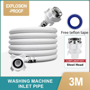 Automatic Washing Machine Water Inlet Pipe Hose Extension Tube Washing Machine Water Inlet Pipe Hose Extension 2/3/5M Optional Automatic Extens