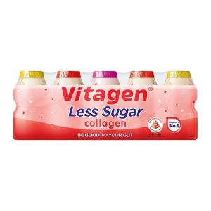 Vitagen Collagen Less Sugar Cultured Milk - Assorted