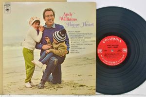 1 แผ่นเสียง 12นิ้ว Y65 ANDY WILLIAMS HAPPY HEART แผ่นVG++ริ้วรอยบาง เสียงรบกวนมีน้อยนิด ไม่มีรอยลึก ปกVG++ มีตำหนิขอบนิดหน่อย ขอบไม่ขาด สันไม่ทะลุ แผ่นได้รับการทำความสะอาดแล้ว