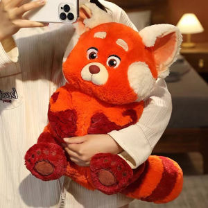 【Ready Stock】12/25/30/45/60cm Turning Red Plush Doll Cute turning red Stuffed Toys Birthday Gift turning red toy For Kids