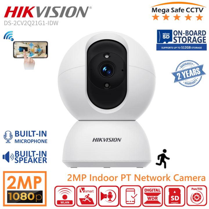Hikvision Q1 2MP HD WiFi Network Pan Tilt Wireless Wi-Fi IP