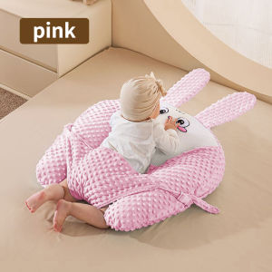 Baby Pillow Anti-flatulence Exhaust Pillow 15° Anti-vomiting Slope for Feeding Nursing Pillow Head-up Training with belt
