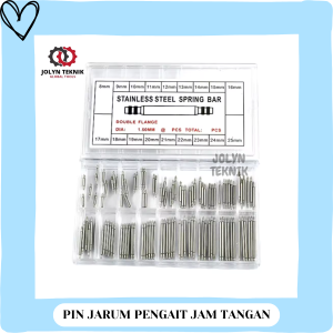 watch strap pin jarum pengait jam tangan RANTAI ukuran 8MM - 25MM 180 pcs