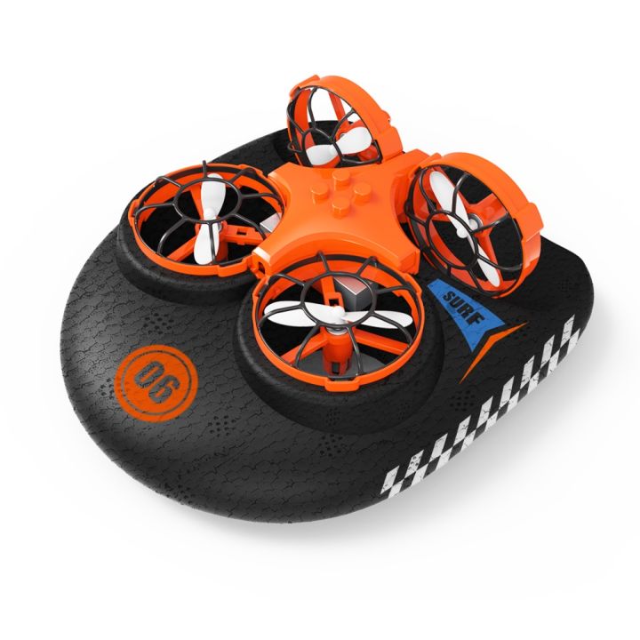COD 3 in 1 Water Land And Air Quadcopter Hovercraft Mini Drone Boy ...