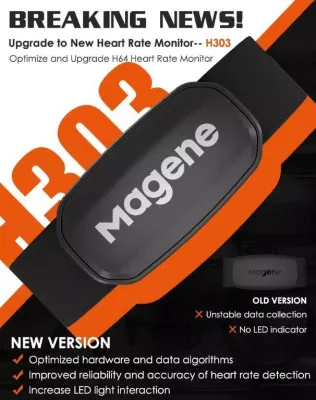 [Magene SG] Magene H303 Heart Rate Sensor