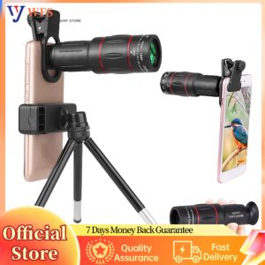 Universal Telephoto Phone Lens 18/36/64X for Smartphone Camera Long Focus Zoom Lens for Android iPhone