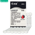 Flat Blood Lancet Needle Softclix 50's Suitable for Accu chek Performa/Guide/Active/Instant - Replacement for Accu-chek Softclix. 