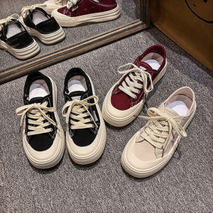 🔥Nadines🔥รองเท้าผู้หญิง พื้นหนา รองเท้าผ้าใบฤดูร้อนใหม่ สไตล์คลาสสิก รองเท้าทันสมัยและระบายอากาศได้ดี