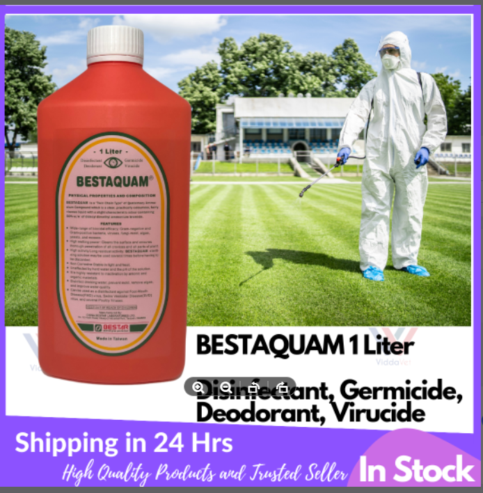 Disinfectant for any surfaces and premises 1Liter BESTAQUAM