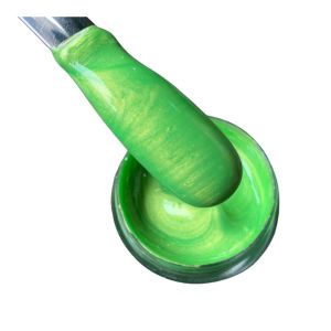 Sơn Acrylic Nhũ Xanh Lá Tươi Óng Ánh Nhũ Vàng (A-7) Chai 500ml