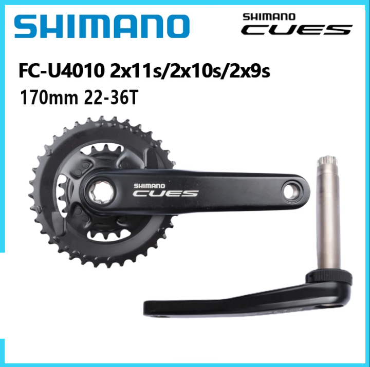 Plateau Shimano CUES FC-U6010-2 46 Dents - Neuf Sous Blister - Y0RA98010
