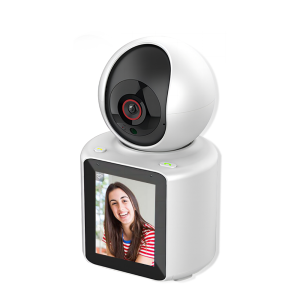 [ แอพดี ไม่มีโฆษณา ] กล้องวงจรปิดในบ้าน โทรออกได้ มีจอแสดงภาพและเสียง Video Calling Smart Camera C30 Pro