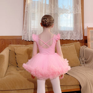 Đầm Múa Ba Lê Cộc Tay KIDSBALLET Váy Múa Rời Lưng Dây Váy Múa Cho Bé Váy Múa Ba Lê Đầm Khiêu Vũ Trẻ Em