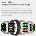 Coonba【⭐BEST⭐】Smart Watch Z49 2.01 inch Bluetooth Call 50+ Sport Mode Heart Rate Blood Pressure Blood Oxygen Health Monitoring Message Reminder Stopwatch Weather Push Music Control Smart Watch. 