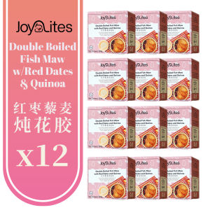 (Special Bundle 12 Boxes) JOYLITES Double Boiled Fish Maw with Red Dates and Quinoa 258g
