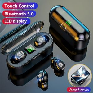 🎧【Readystock】 + FREE Shipping 🎧 F9 Sports 1200 Mah Bateria Longa Life Fingerprint Touch Control uFd5